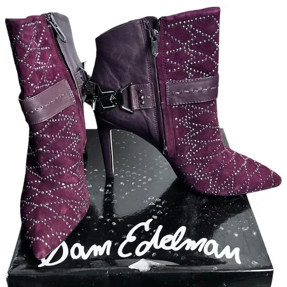 Sam Edelman MILA, BRITBURGDY Boots - Picture 3 of 6